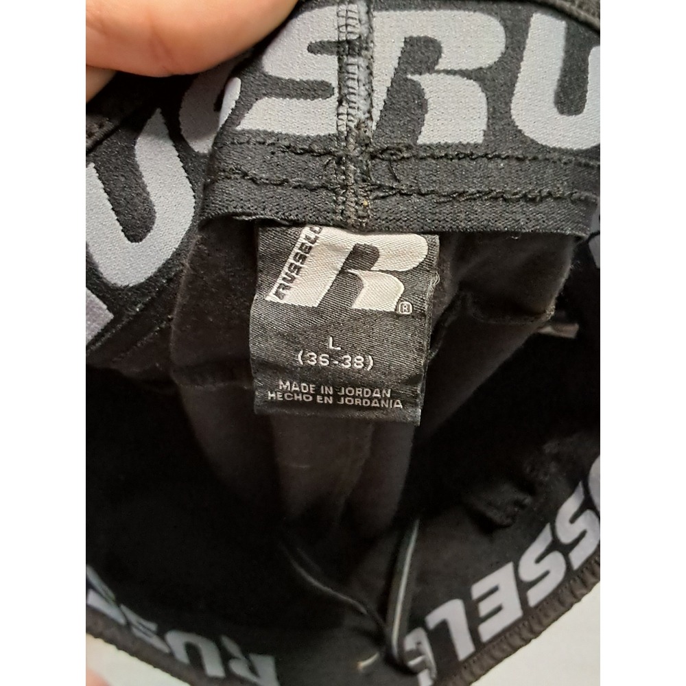 Russell Athletic Mens Black Performance Jogger Pants Large Reflective - Picture 4 of 6